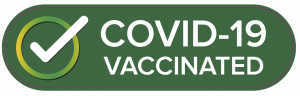 COVID vaccinated logo